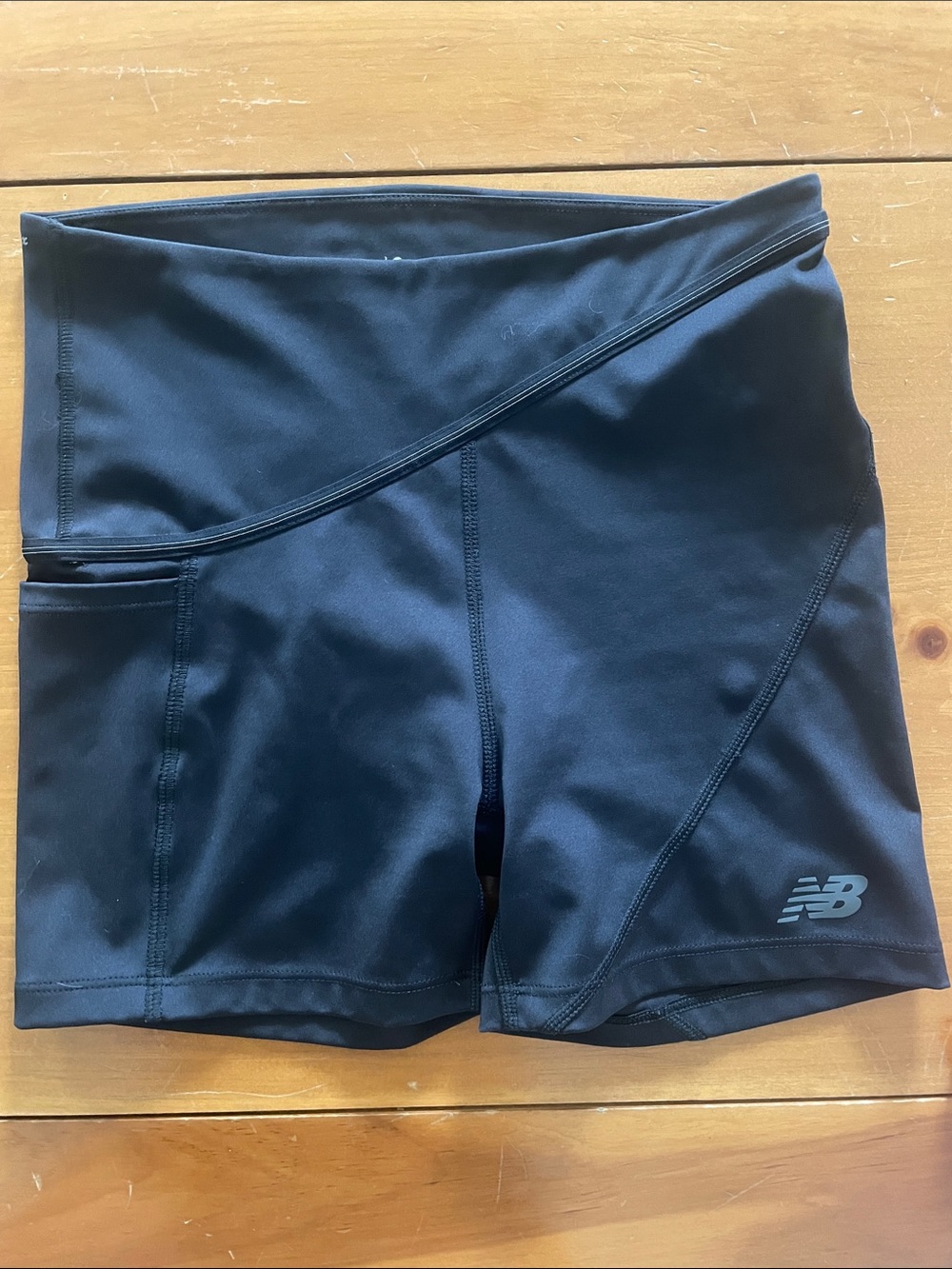 New Balance Dry x black running shorts with side pocket
